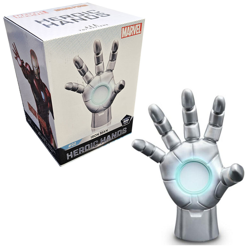 Iron man hand deals toy