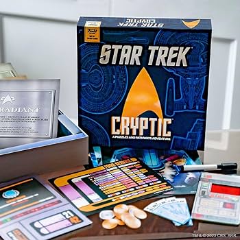 Star Trek: Cryptic Puzzles and Pathways Adventure