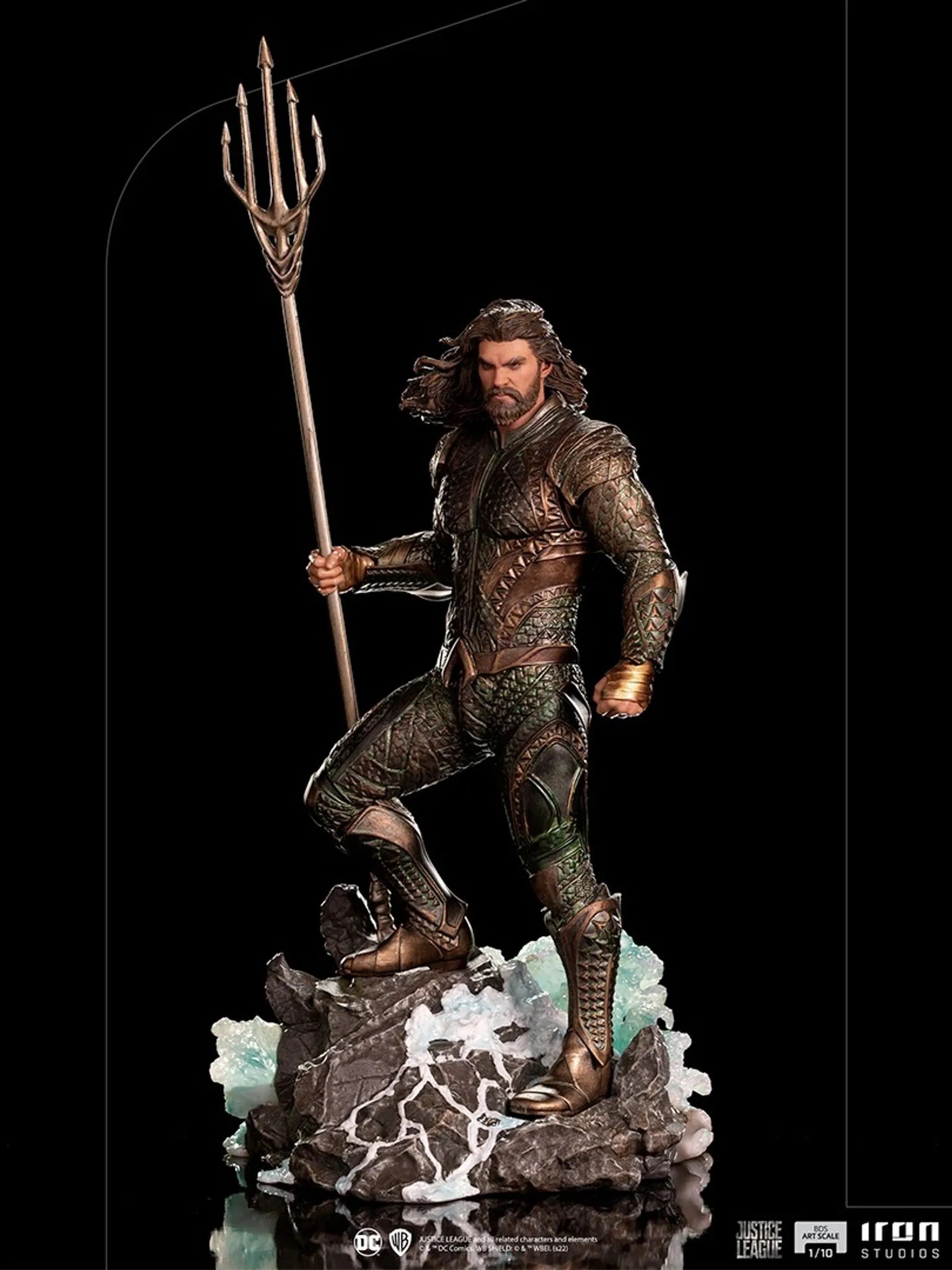 Zack Snyder's Justice League Aquaman Art-Scale-1/10 Statue – Master Replicas