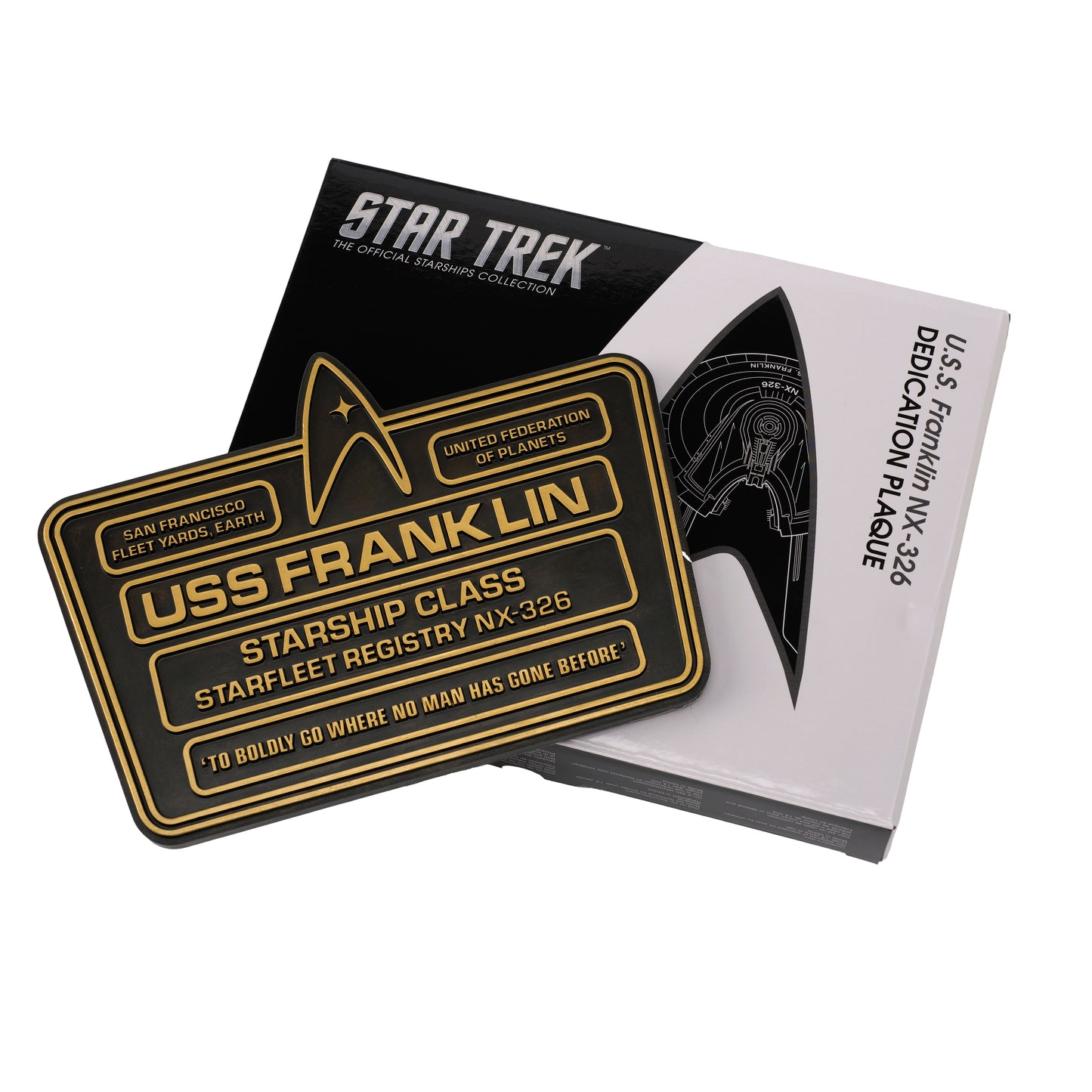 Star Trek Dedication Plaque: U.S.S.Franklin (small)