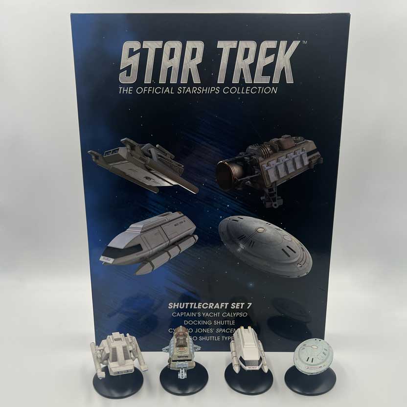 Shuttle Set 7: Enterprise-D Captain’s Yacht, Docking Shuttle, Cyrano J ...