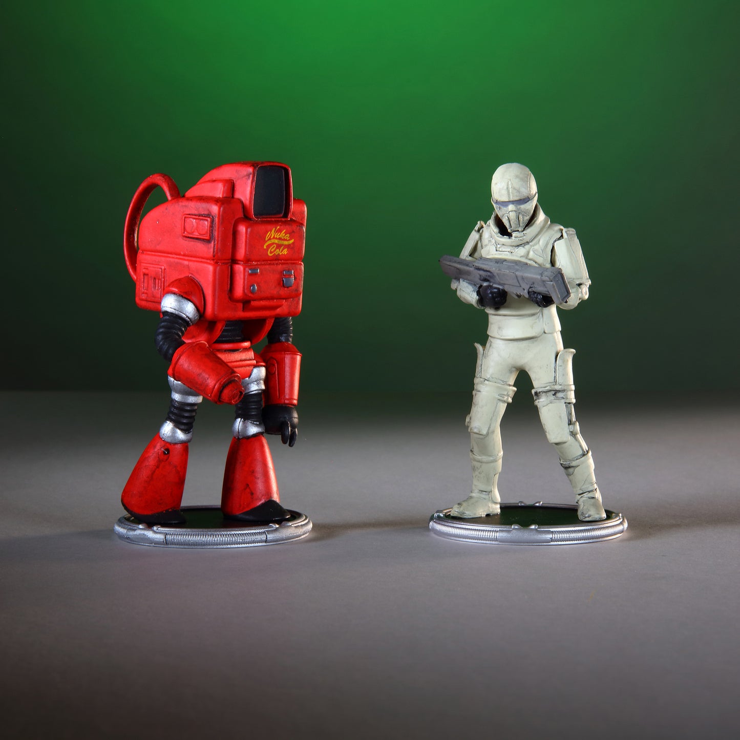 Fallout Nukatron and Synth Mini Figure Set