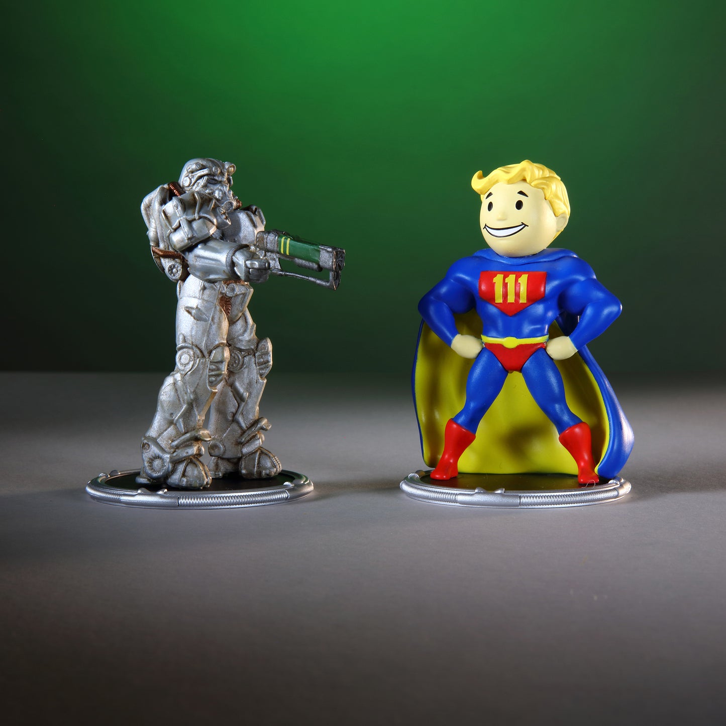 Fallout T-60 and Vault Boy (Power) Mini Figure Set