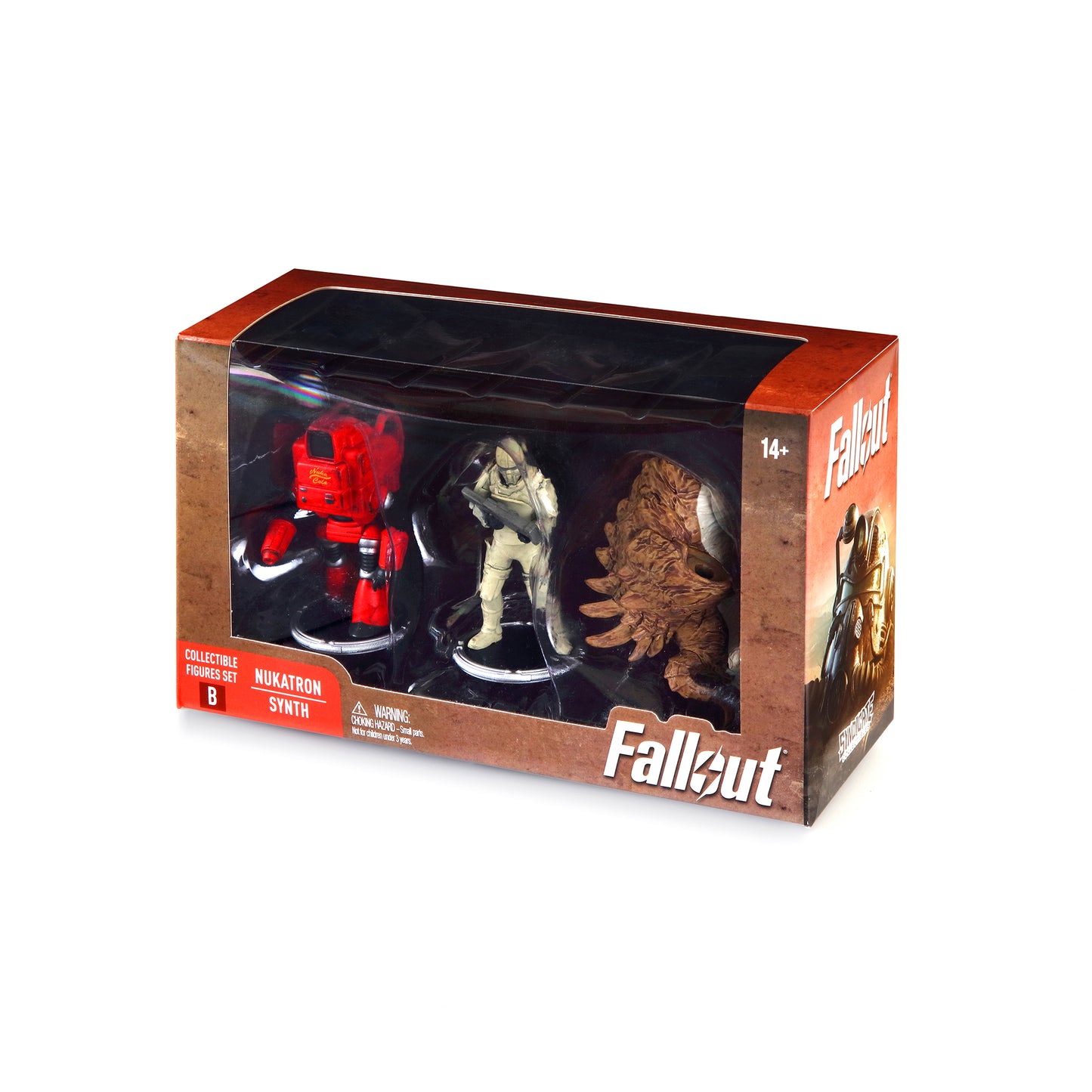 Fallout Nukatron and Synth Mini Figure Set