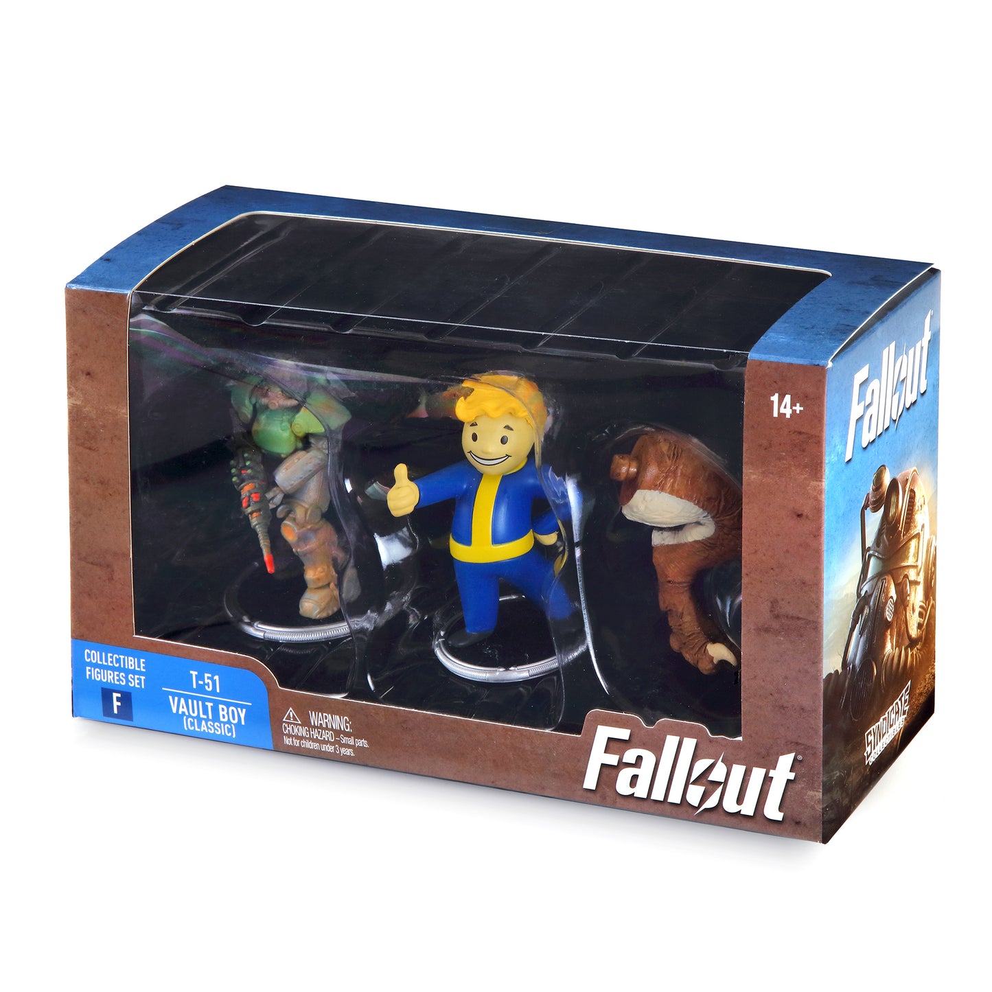 Fallout T-51 and Vault Boy (Classic) Mini Figure Set