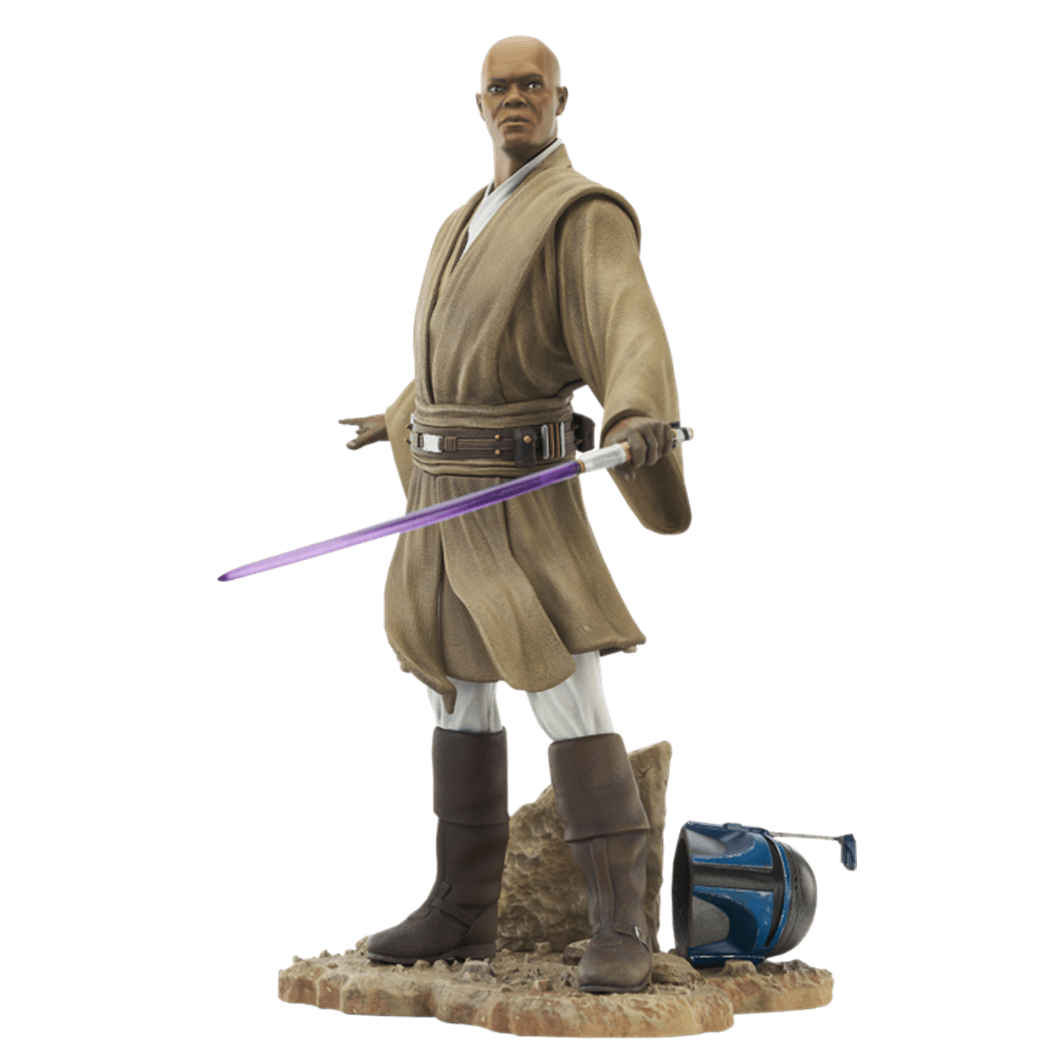 Gentle Giant Star Wars 'Attack of the Clones' Mace Windu Statue