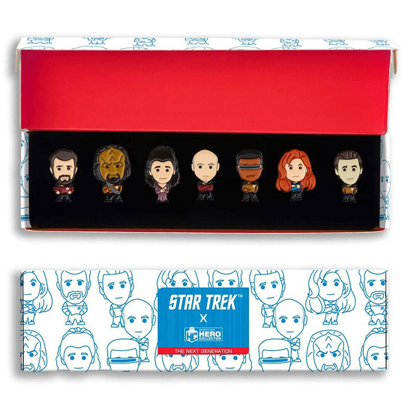 Star Trek 'The Next Generation' Pin Badge Set